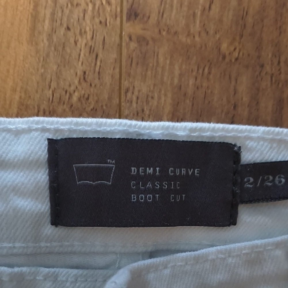 Madewell Women's White Flared Jeans size 2 - Picture 4 of 6